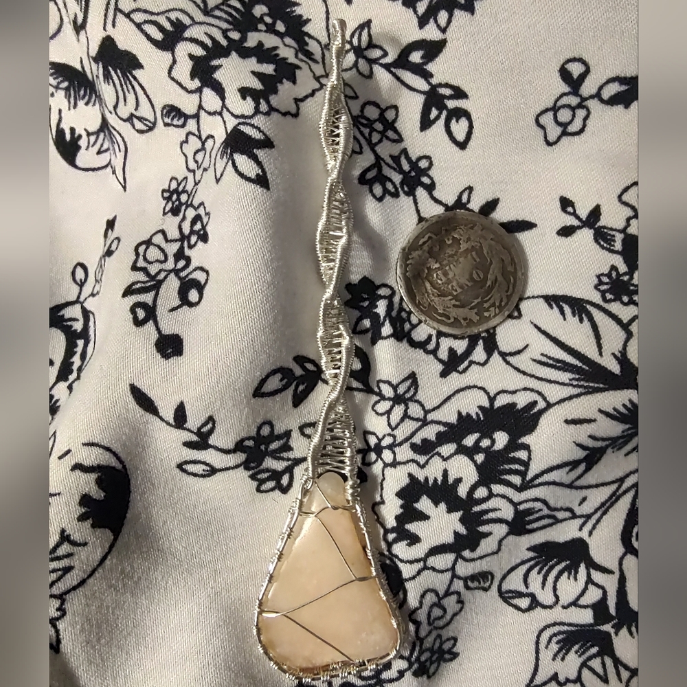 Pink Opal Pendant